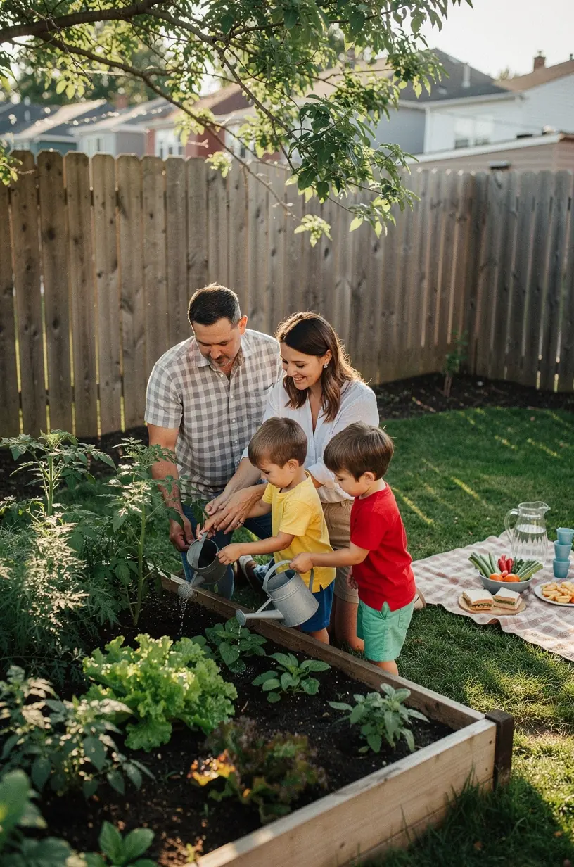 Healthy soil in urban gardening setups.