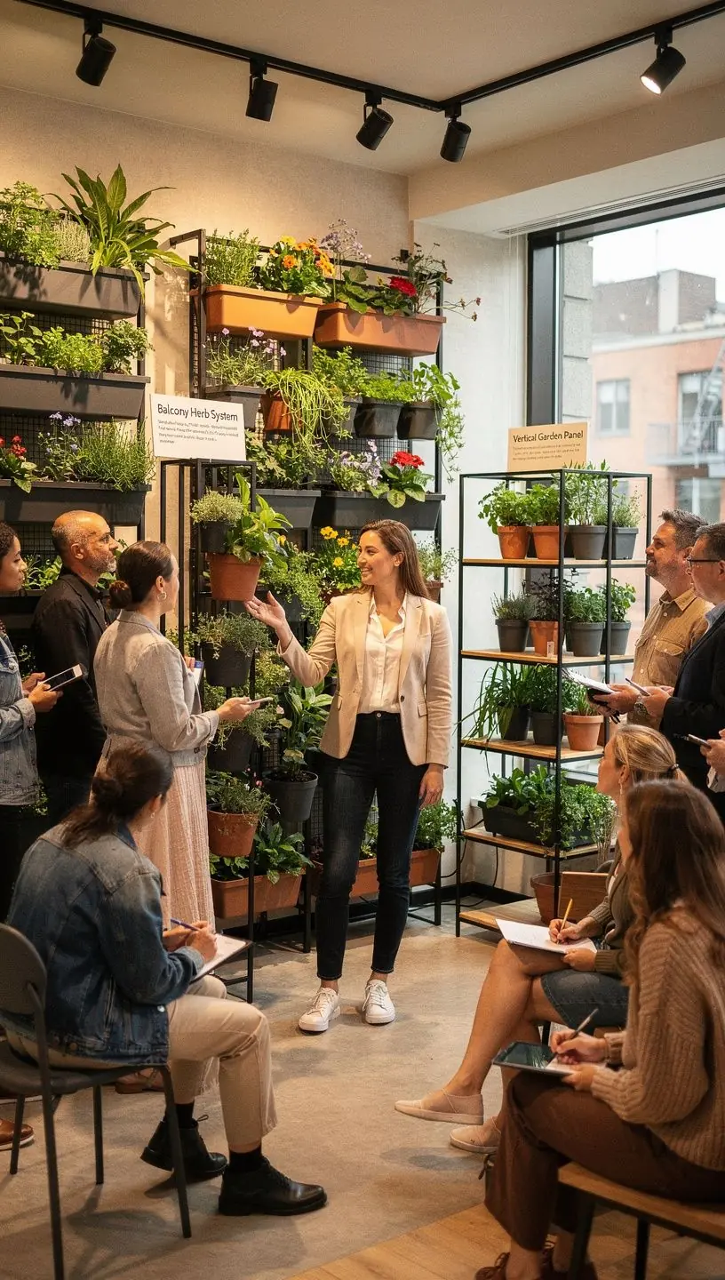 Urban gardening enhances biodiversity in urban environments.